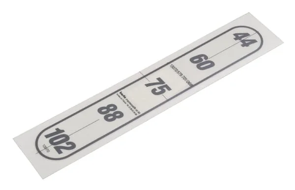 Etesia - ET13070 - Aufkleber Schnitthoehe