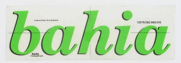 Etesia - ET13079 - Aufkleber Bahia