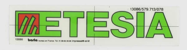 Etesia - ET13086 - Aufkleber Etesia
