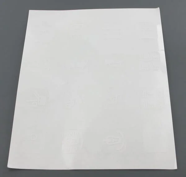 Etesia - ET13128 - Schild Diagramm H124D