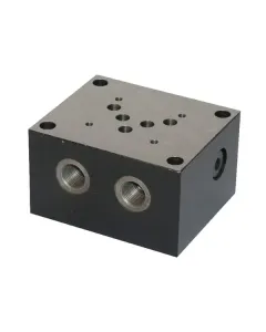 Eurofluid - ES5B12LLY - Grundplatte Seitlich Anschluss A-B / P-T