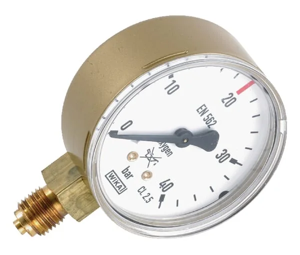 EWO - WP85164 - Acetylen-Manometer 0-40bar
