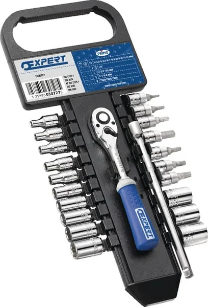 Expert - E030727 - Steckschluesselsatz 1/4", 22-teilig