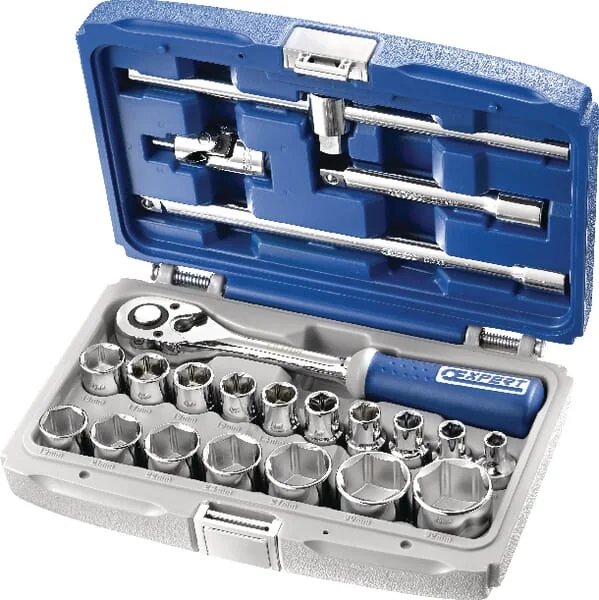 Expert - E032900 - Steckschlüsselsatz 1/2" 22-Teilig