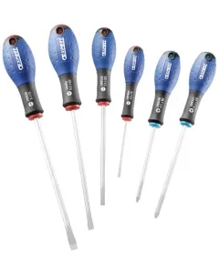 Expert - E160903 - Set mit 6 Schlitzschraubendrehern/PZ