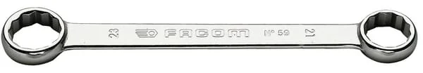 Facom - 5916X17 - Gerader 12-Punkte-Ringschluessel 16x17mm