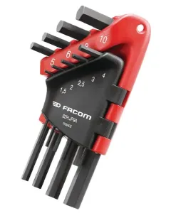 Facom - 82HJP9A - 9 Kurze Inbusschluessel In Huelse