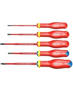 Facom - ATDJ5TVEPB - Schraubendreher-Set 5-Tlg.