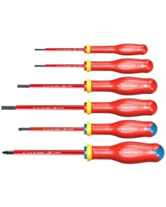 Facom - ATDVEJ6PB - Schraubendreher-Set VDE 6-Tlg.