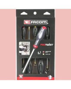 Facom - ATWCKJ5PB - Schraubendreher-Set 5-teilig