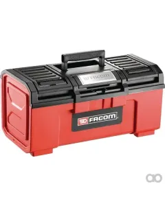 Facom - BPC19NPB - Werkzeugkasten 271x481x237mm, 25l Fassungsvermoegen, Schwarz/Rot Polypropylen:Metall