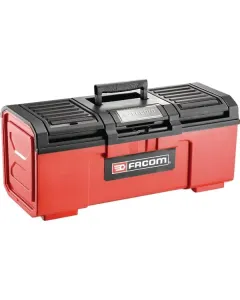 Facom - BPC24NPB - Werkzeugkasten 281x595x260mm, 15l Fassungsvermoegen, Schwarz/Rot Polypropylen:Metall