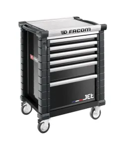 Facom - JET6NM3A - Werkzeugwagen JET+3 6 Schubladen Schwarz