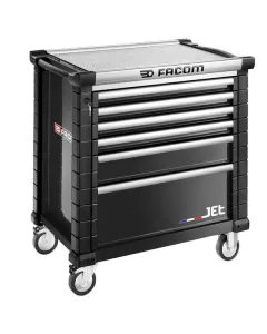 Facom - JET6NM4A - Werkzeugwagen JET+4 6 Schubladen Schwarz