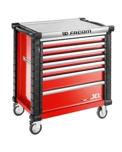 Facom - JET7M4A - Werkzeugwagen JET+4 7 Schubladen Rot