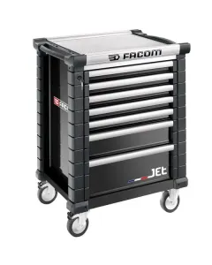 Facom - JET7NM3A - Werkzeugwagen JET+3 7 Schubladen Schwarz