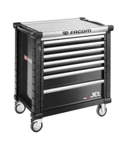 Facom - JET7NM4A - Werkzeugwagen JET+4 7 Schubladen Schwarz