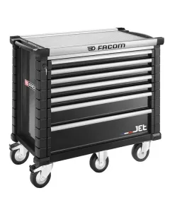 Facom - JET7NM5A - Werkzeugwagen JET+5 7 Schubladen Schwarz