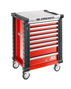 Facom - JET8M3A - Werkzeugwagen JET+3 8 Schubladen Rot