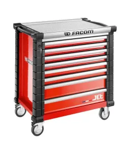 Facom - JET8M4A - Werkzeugwagen JET+4 8 Schubladen Rot