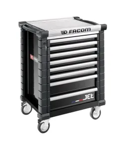 Facom - JET8NM3A - Werkzeugwagen JET+3 8 Schubladen Schwarz