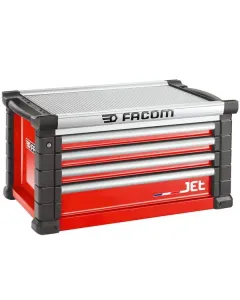 Facom - JETC4M4A - Werkzeugkasten JETC+4 4 Schubladen Rot