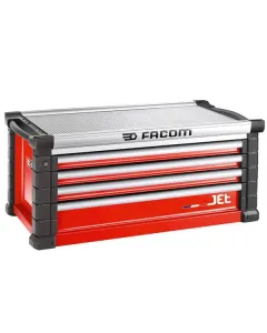 Facom - JETC4M5A - Werkzeugkasten JETC+5 4 Schubladen Rot