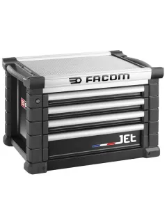 Facom - JETC4NM3A - Werkzeugkasten JETC+3 4 Schubladen Schwarz