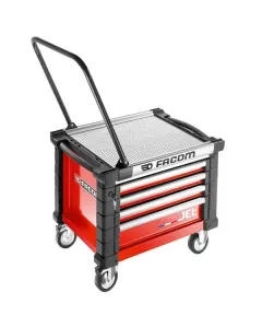 Facom - JETCR4M3A - Werkzeugkasten JETCR+3 4 Schubladen Rot