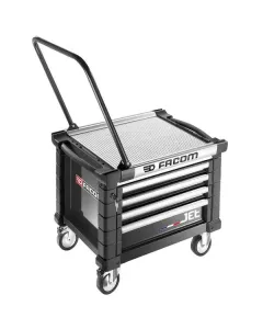 Facom - JETCR4NM3A - Werkzeugkasten JETCR+3 4 Schubladen Schwarz