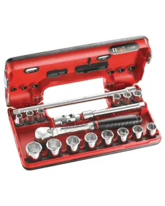 Facom - JLDBOX1PB - 3/8" STD 6 PT Steckschluesselsatz