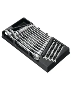 Facom - MOD4401BNL - Ringschluessel 16-teilig, Tief-Versetzt 6–24mm