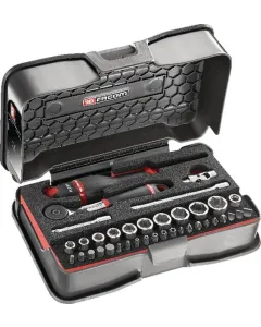 Facom - R1616M6PB - Stecknuss-Satz 1/4" 37-Teilig