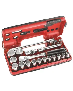 Facom - SLDBOX112PB - Steckschlüsselsatz, 12-Kant, 1/2", Metrisch