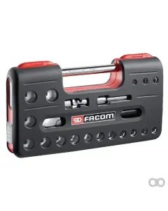 Facom - SLDBOX1PB - Steckschlüssel 1/2", Metrisch 6-Kant