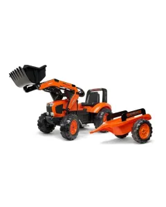 Falk - F2060AM - Kubota Baggerlader Mit Anhaenger