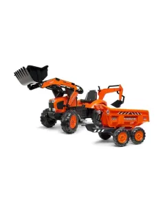 Falk - F2090W - Kubota Mit Bagger Und Maxi-Kippanhaenger