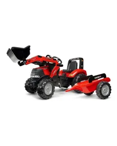 Falk - F996AM - Case IH Baggerlader Mit Anhaenger