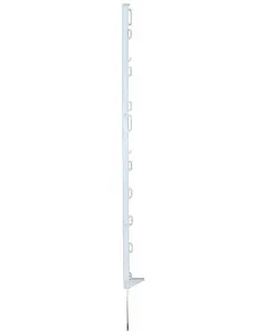 Farma - 1666100FA - Zaunpfosten, Polypropylen, Eco 90cm Weiss SS (10x)