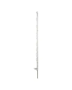 Farma - 1666200FA - Zaunpfosten, Polypropylen, Standard 90 cm Weiss SS (10x)