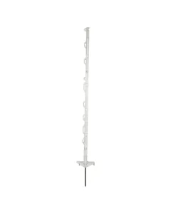 Farma - 1666201FA - Zaunpfosten, Polypropylen, Standard 90 cm Weiss DS (10x)