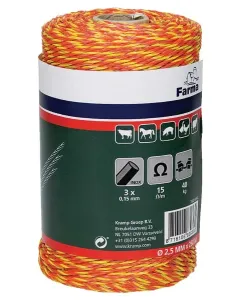 Farma - 704010FA - Weidedraht 250 m 3x0,16 aus Edelstahl