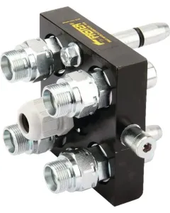 Faster - 2P5061422MC - Multifaster-Kupplung DN10-4 x 15L M22x1,5 1 x Elektrischer Mobilteil