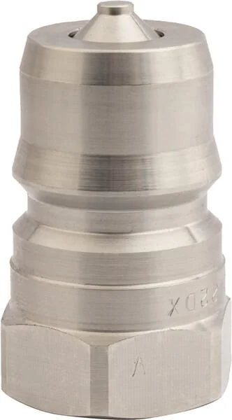 Faster - HNV12GASM2V - Stecknippel Edelstahl 1/2" BSP-Viton