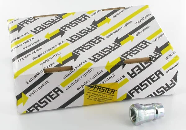 Faster - NV12GASMP040 - Kupplungsstopfen 1/2-BSP Schachtel 40 Stueck