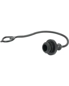 Faster - TM12LN - Staubschutzstecker Schwarz Für NV12 Innengewinde