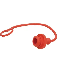 Faster - TM12LR - Staubschutzstecker In Rot Für NV12 Innengewinde