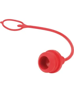 Faster - TMA14R - Staubschutzkappe PVC Rot Für 1/4 ANV Innengewinde