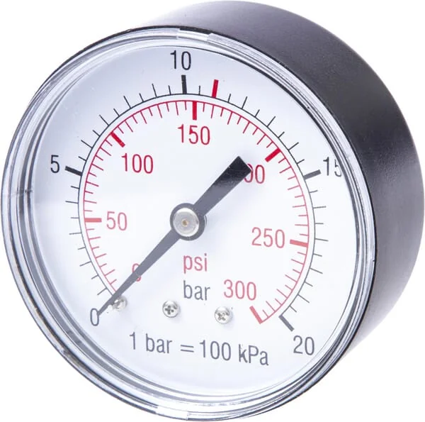 Fini - 4100612 - Manometer Diameter 63 1/4" 20/11 Bar
