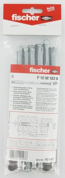 Fischer - F10M182B - Fensterrahmenstopfen Mit Kappe